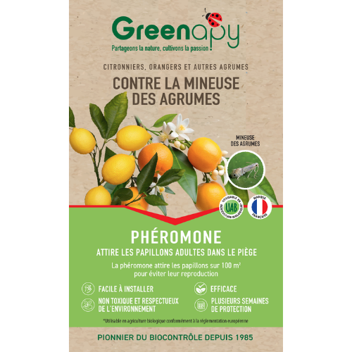 pheromone mineuse des agrumes greenapy