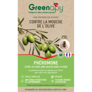 phéromone mouche de l'olive greenapy