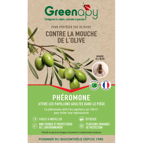 phéromone mouche de l'olive greenapy
