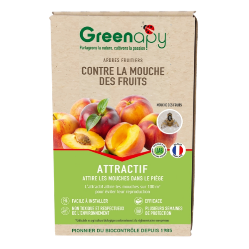 pheromone mouche des fruits greenapy