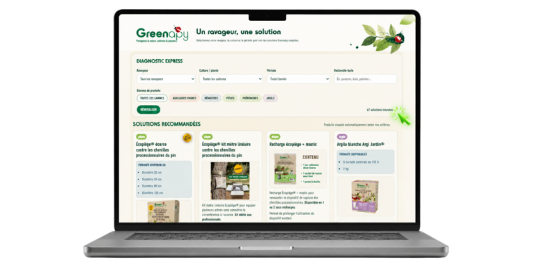 outil technique greenapy trouver la solution aux ravageurs